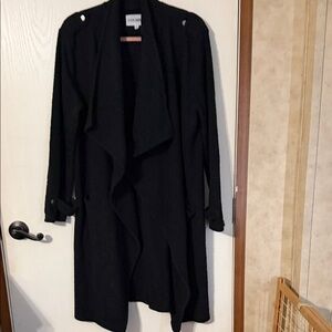 Steve Madden Black Trench Coat